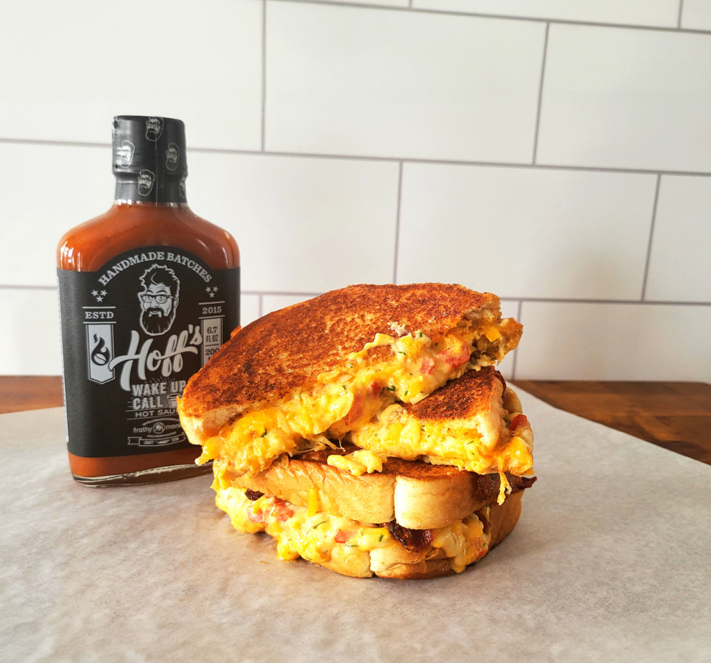 Hoff's Pimento Grilled Cheese with Bacon