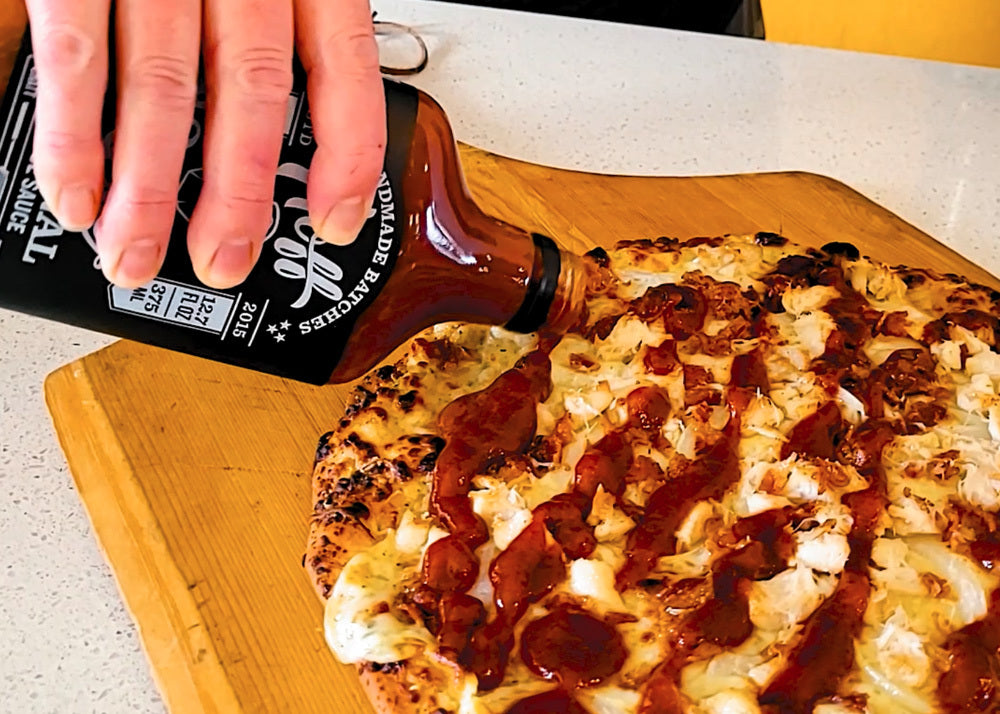 Hoff's Cheap Eats - BBQ Chicken Bacon Pizza &ndash; Hoff &amp; Pepper