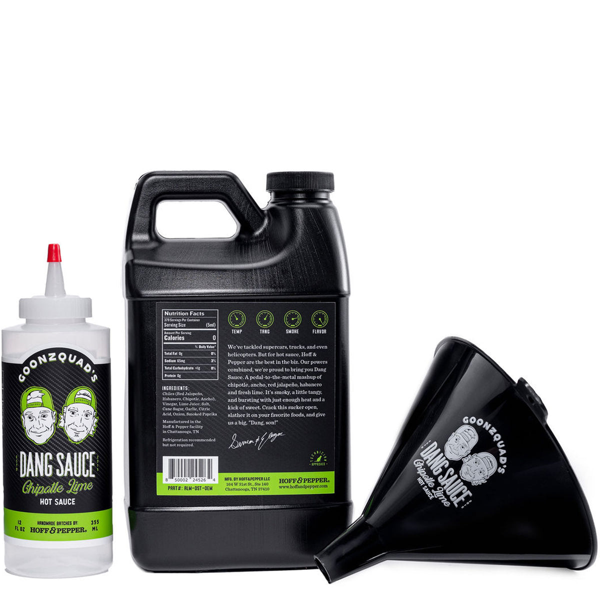Goonzquad's 64oz Dang Sauce Set Hoff & Pepper