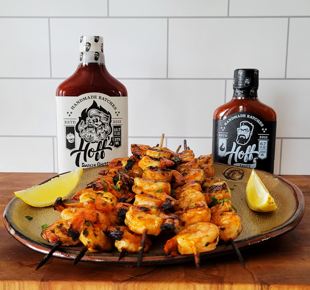 Hoff's Bold & Spicy Shrimp Skewers