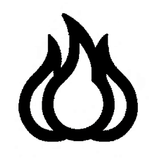 Cartoon flame emoji representing Hoff & Pepper heat options available for their hot sauces and gourmet condiments from mild and medium to extra and extremely spicy.